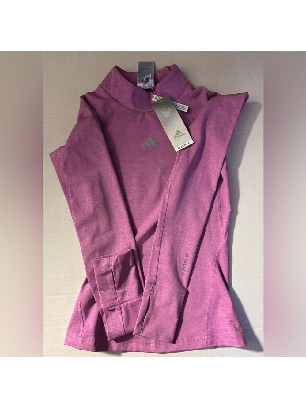 Women’s Adidas Techfit top Size 2XS - Picture 7 of 11
